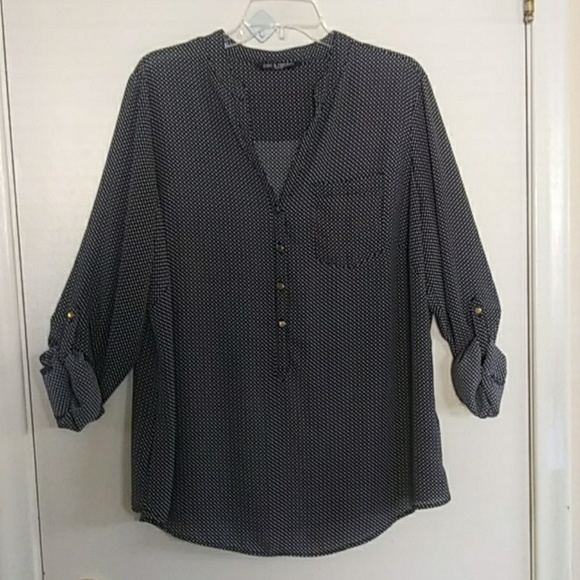 Zac & Rachel Tops - Zac and Rachel patterned blouse